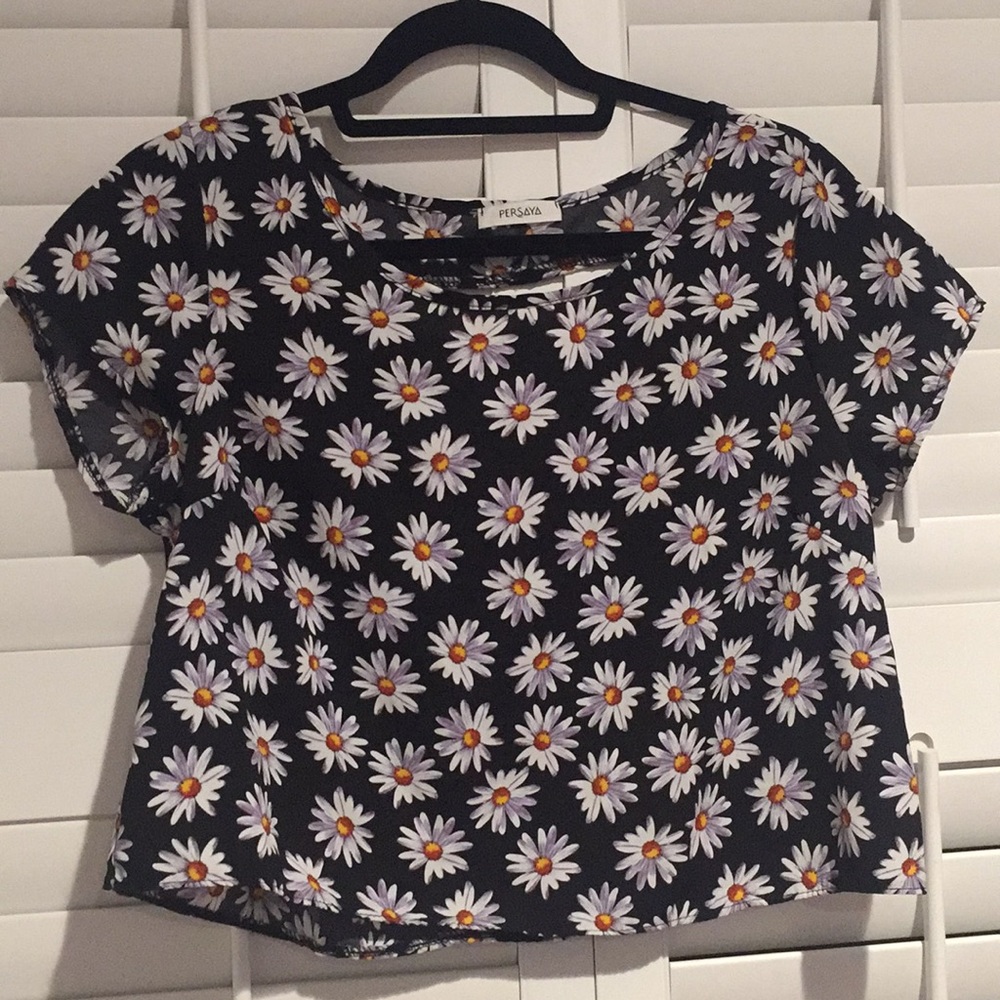 Floral Crop-top
